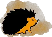 Symbol: Igelstacheln zeigen